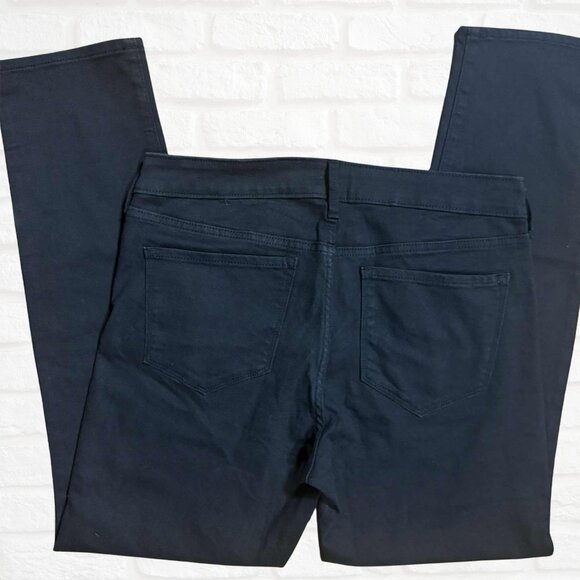 NWT Old Navy Power Straight Jeans Women Size 12 Black Mid-Rise Stretch Black - Picture 7 of 7